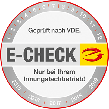 Elektrotechnik Bonn von Gerwing Söhne – e check siegel
